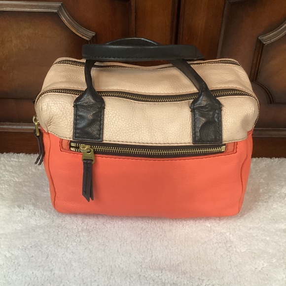 Fossil  Vtg Convertible Satchel - Picture 1 of 13